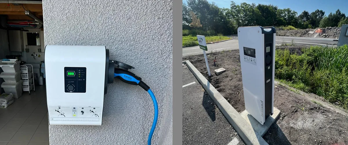 Force Électricité propose des prestations de pose et installation de bornes de recharges pour véhicules électriques à Bordeaux et ses alentours.