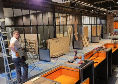 Rénovation électrique du magasin Star's Music à Bordeaux par Force Électricité, électricien Bordeaux